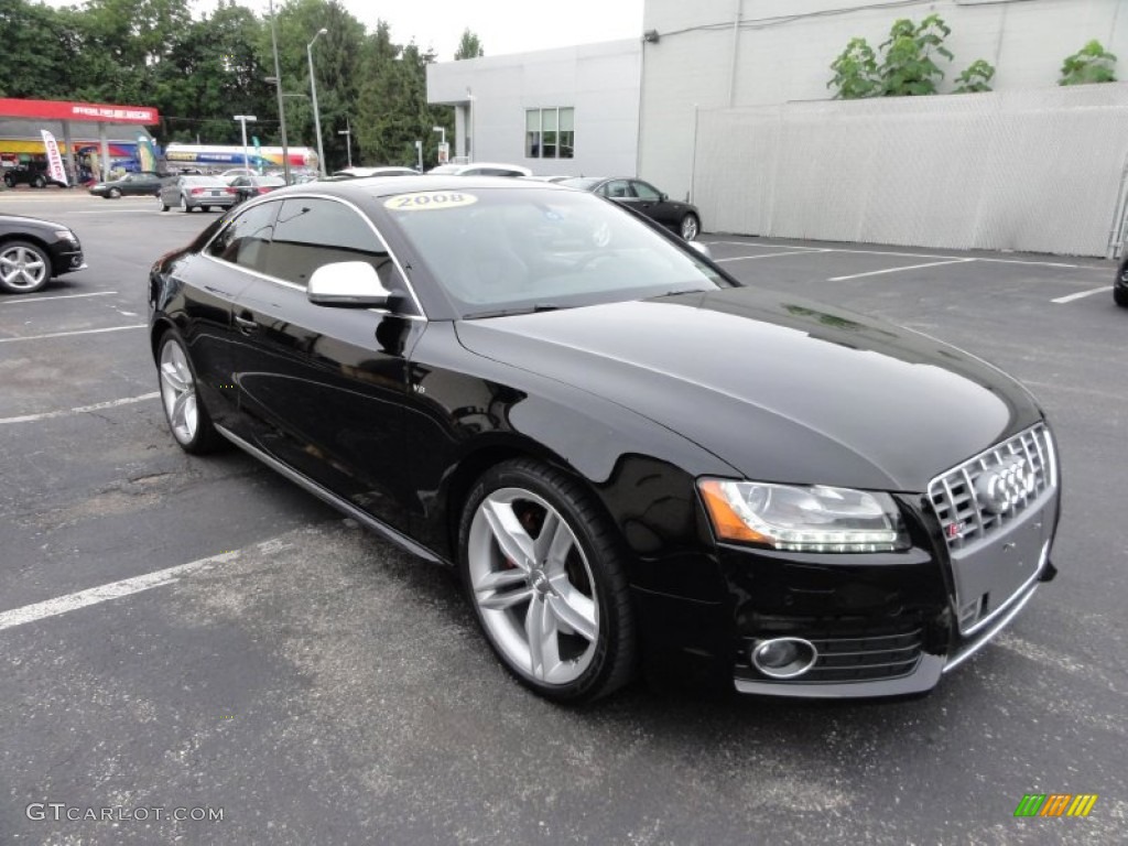 Brilliant Black 2008 Audi S5 4.2 quattro Exterior Photo #52520520