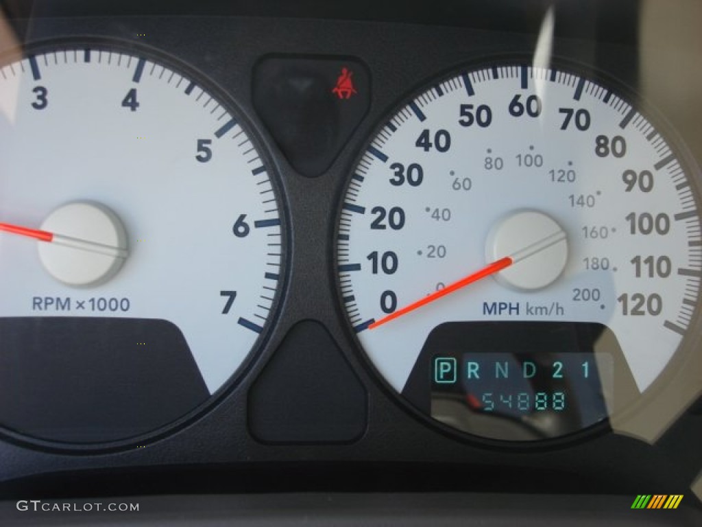 2008 Ram 1500 SXT Regular Cab - Light Khaki Metallic / Khaki photo #13