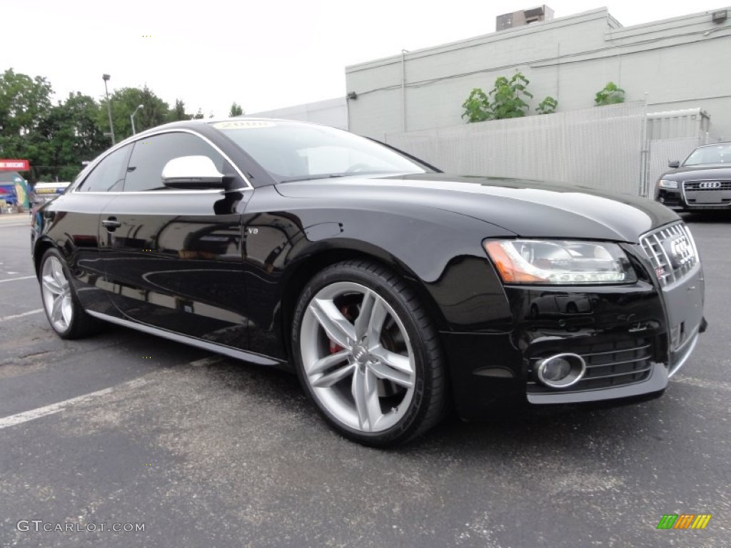 Brilliant Black 2008 Audi S5 4.2 quattro Exterior Photo #52520541