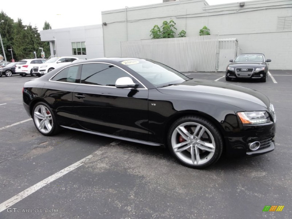Brilliant Black 2008 Audi S5 4.2 quattro Exterior Photo #52520571