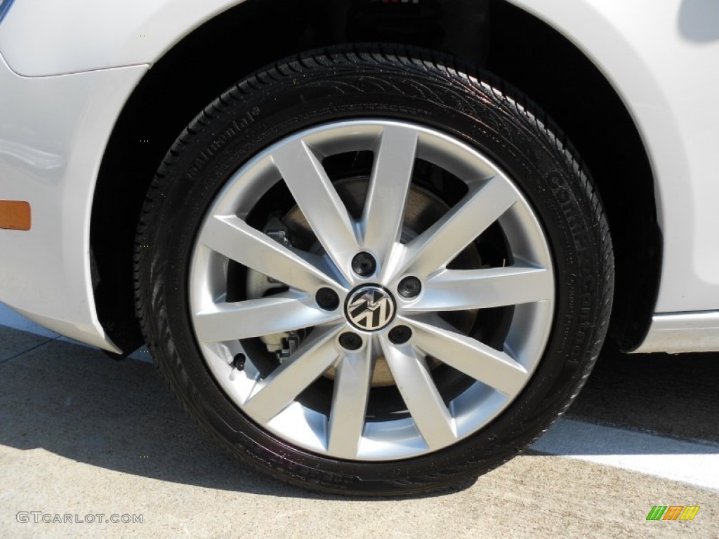 2012 Volkswagen Jetta TDI SportWagen Wheel Photo #52520694