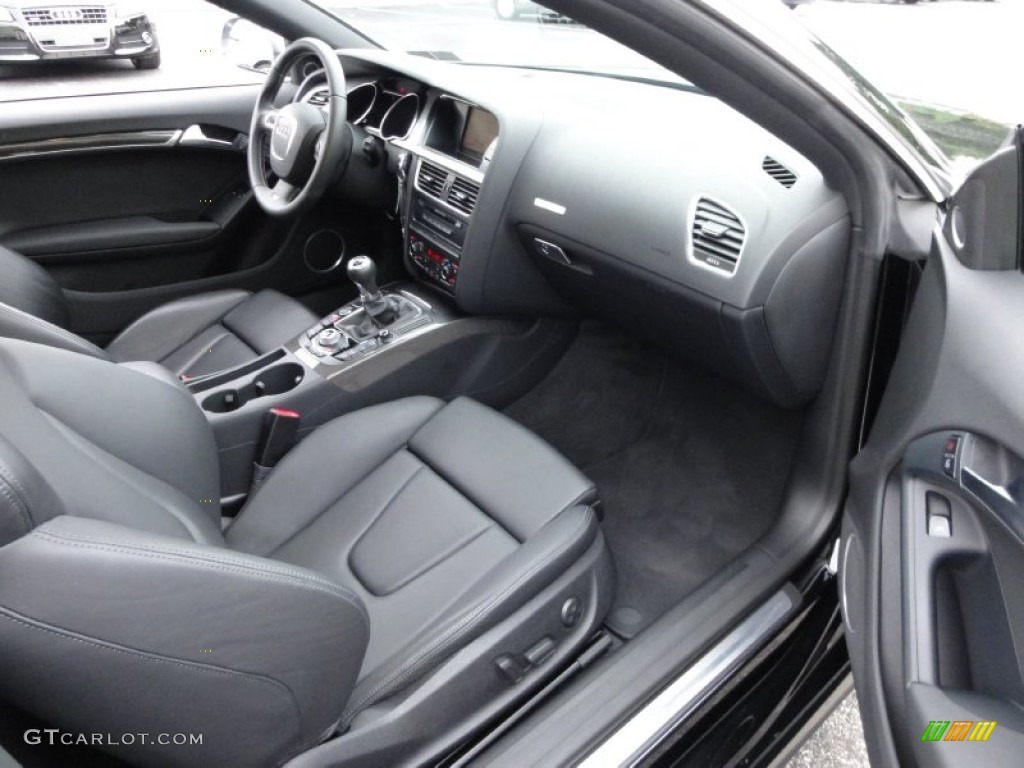 2008 Audi S5 4.2 quattro Black Dashboard Photo #52520760