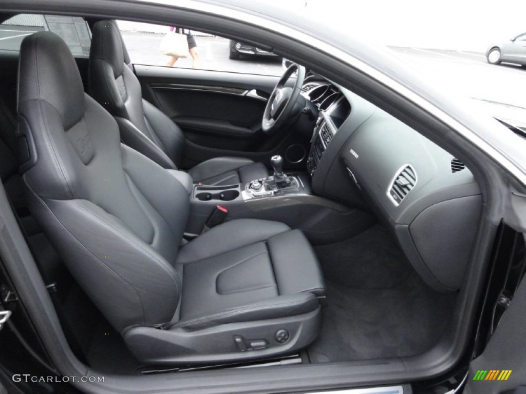 Black Interior 2008 Audi S5 4.2 quattro Photo #52520790