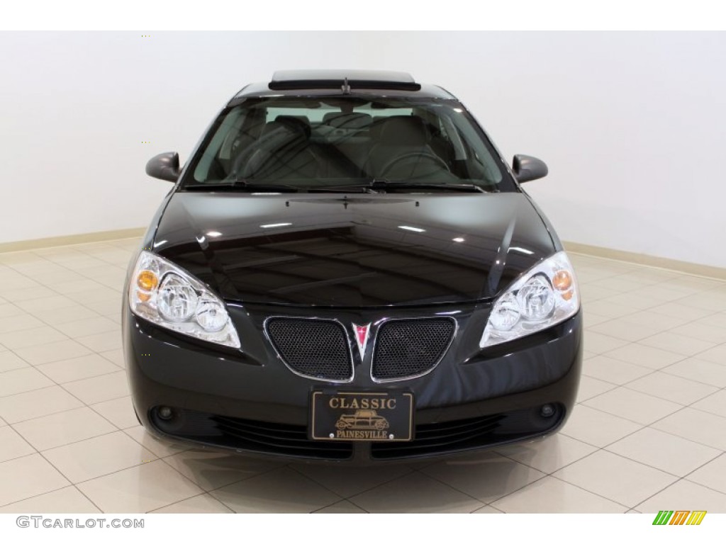 2008 G6 GT Sedan - Black / Ebony Black photo #2