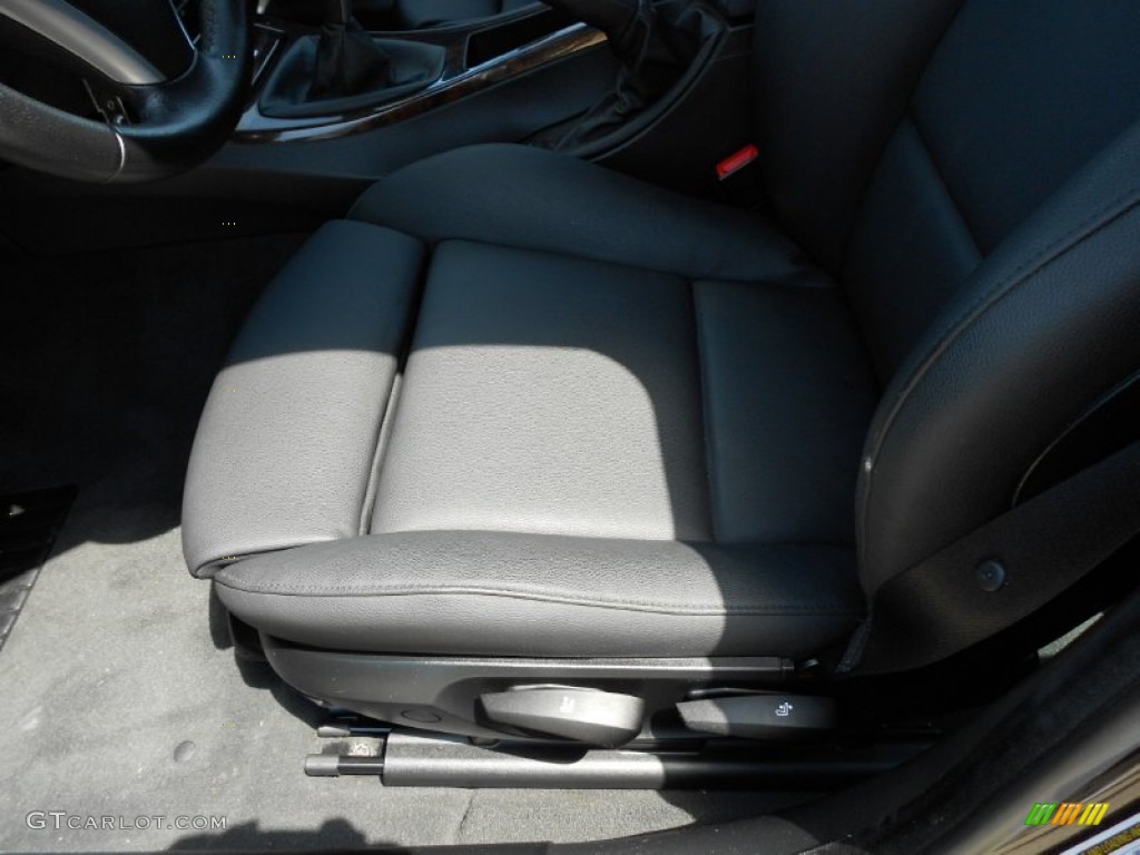 2008 3 Series 328xi Sedan - Black Sapphire Metallic / Black photo #14
