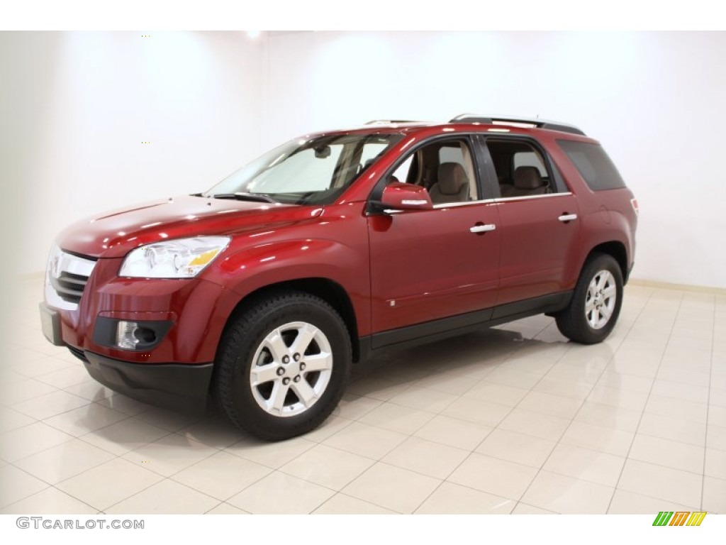 Red Jewel 2008 Saturn Outlook XR AWD Exterior Photo #52522156