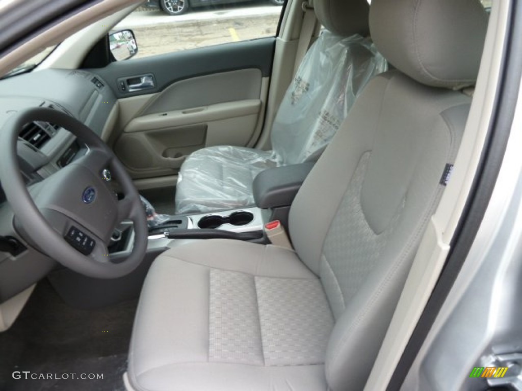 Medium Light Stone Interior 2012 Ford Fusion S Photo #52522179