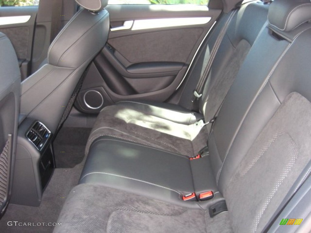 Black Interior 2012 Audi A4 2.0T quattro Sedan Photo #52522599