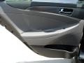 Gray 2011 Hyundai Sonata Hybrid Door Panel