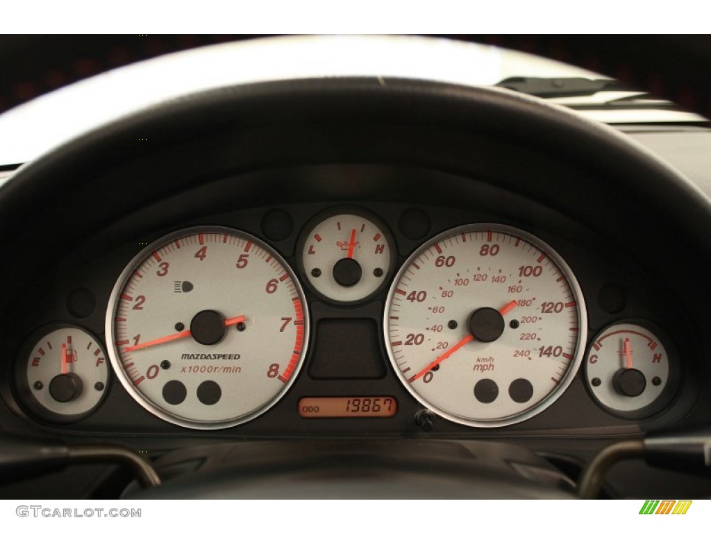 2004 Mazda MX-5 Miata MAZDASPEED Roadster Gauges Photo #52522704