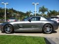 2012 AMG Imola Grey Metallic Mercedes-Benz SLS AMG  photo #2