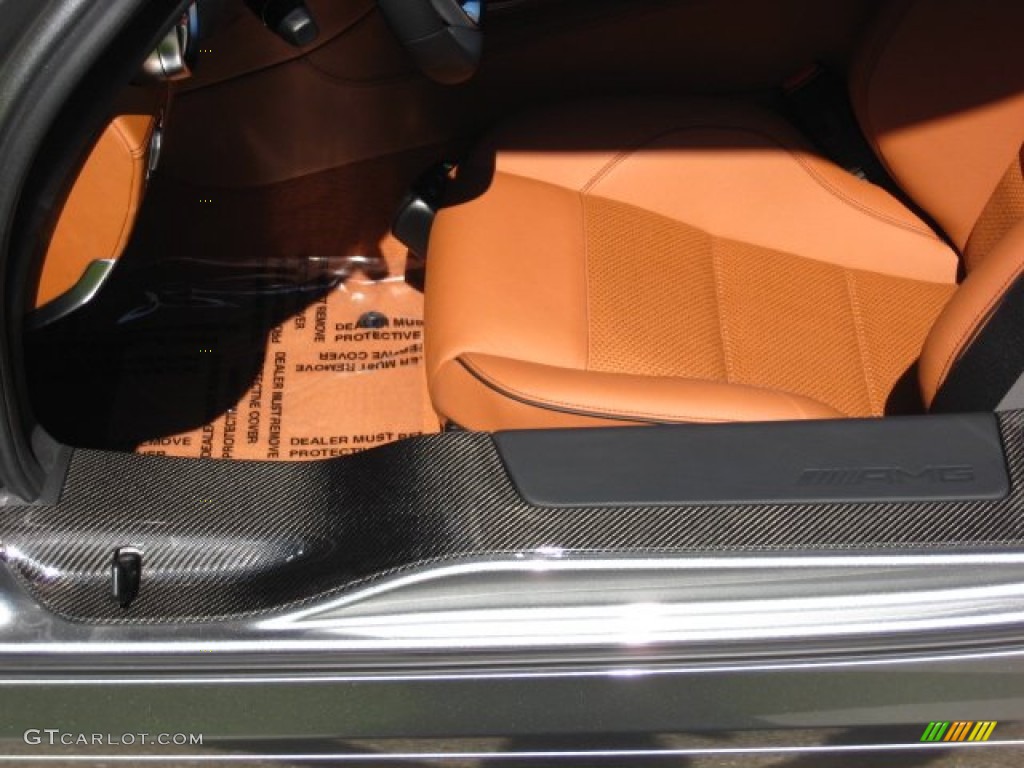 designo Light Brown Natural Woven Interior 2012 Mercedes-Benz SLS AMG Photo #52523022