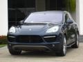 2012 Dark Blue Metallic Porsche Cayenne Turbo  photo #1