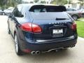 2012 Dark Blue Metallic Porsche Cayenne Turbo  photo #3