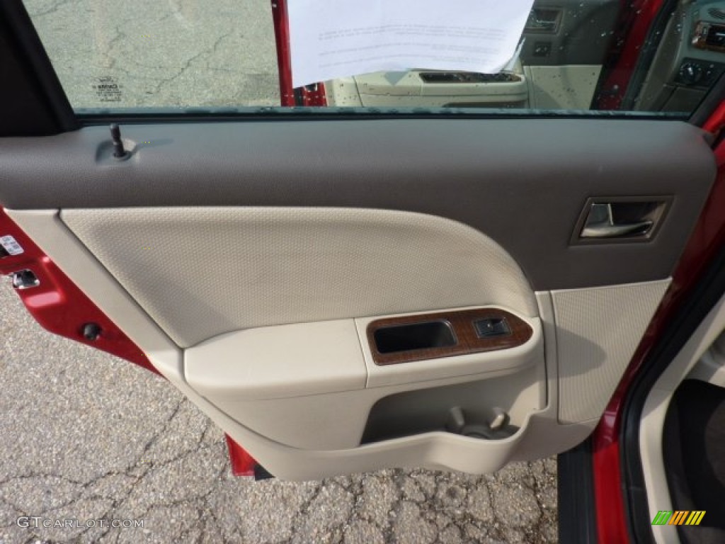 2009 Taurus Limited - Sangria Red Metallic / Medium Light Stone photo #13