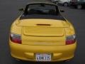 2002 Speed Yellow Porsche 911 Carrera 4 Cabriolet  photo #6