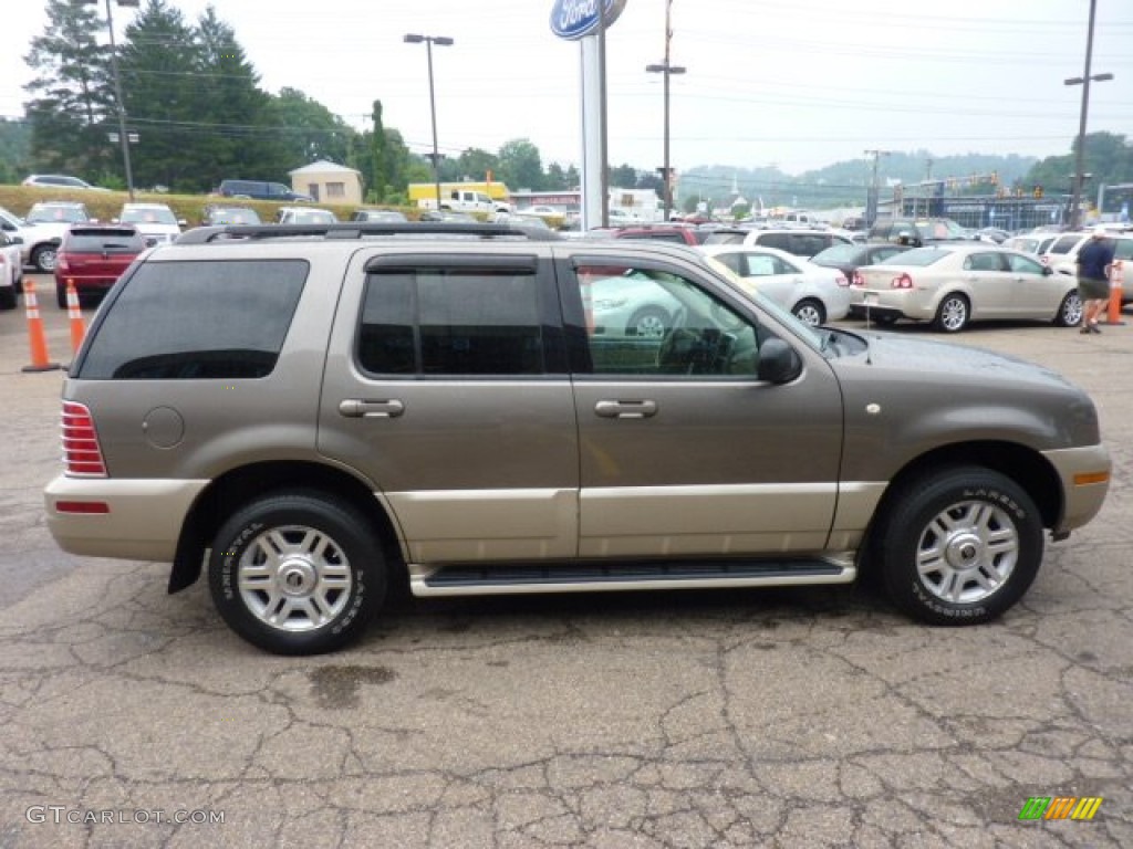 2004 Mountaineer V8 AWD - Mineral Gray Metallic / Medium Dark Parchment photo #5