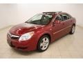 2008 Red Jewel Saturn Aura XE  photo #3
