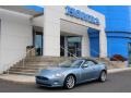 Frost Blue Metallic 2008 Jaguar XK XK8 Convertible