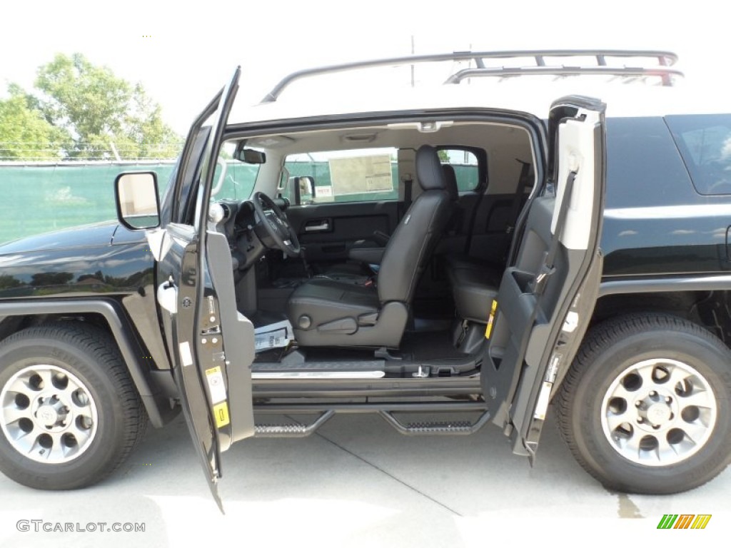 Dark Charcoal Interior 2011 Toyota FJ Cruiser Standard FJ Cruiser Model Photo #52526400