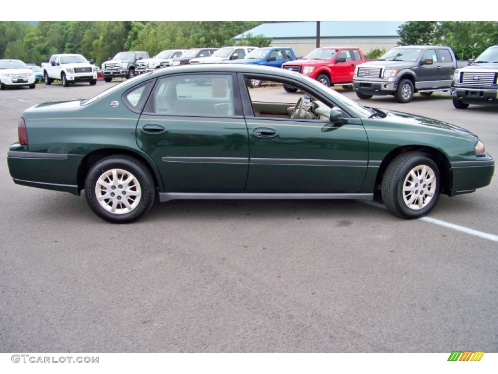 2002 Impala  - Medium Green Pearl / Neutral photo #4