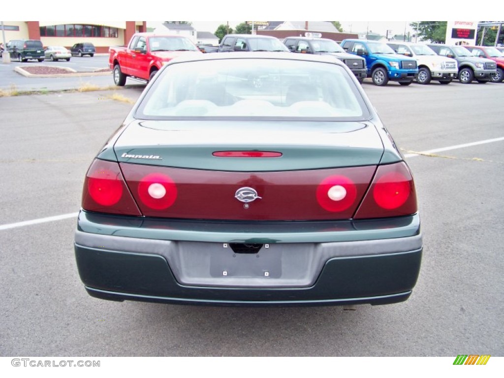 2002 Impala  - Medium Green Pearl / Neutral photo #6
