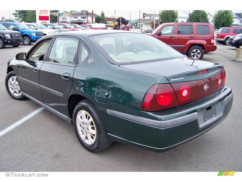 2002 Impala  - Medium Green Pearl / Neutral photo #7