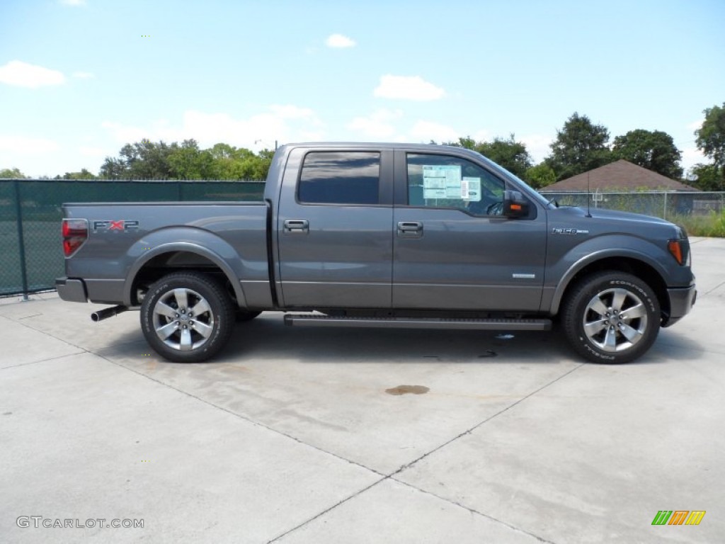 2011 F150 FX2 SuperCrew - Sterling Grey Metallic / Black photo #2