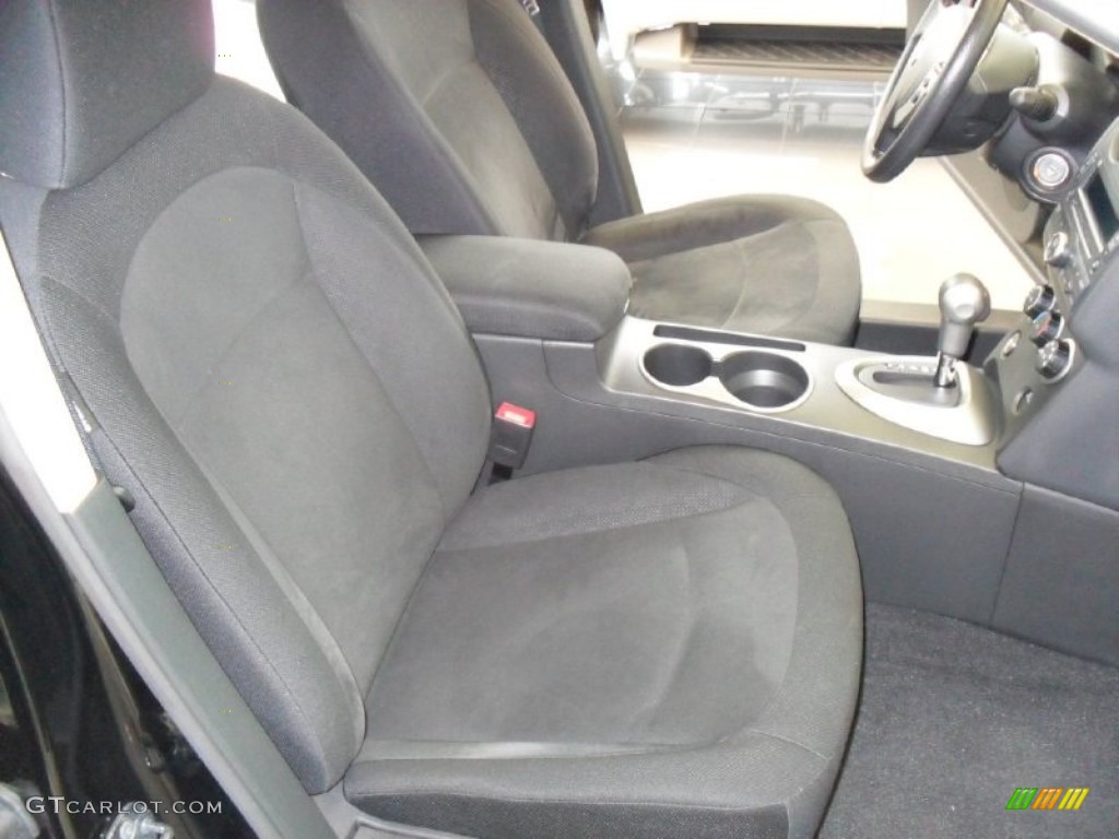 2010 Rogue S AWD - Wicked Black / Black photo #7