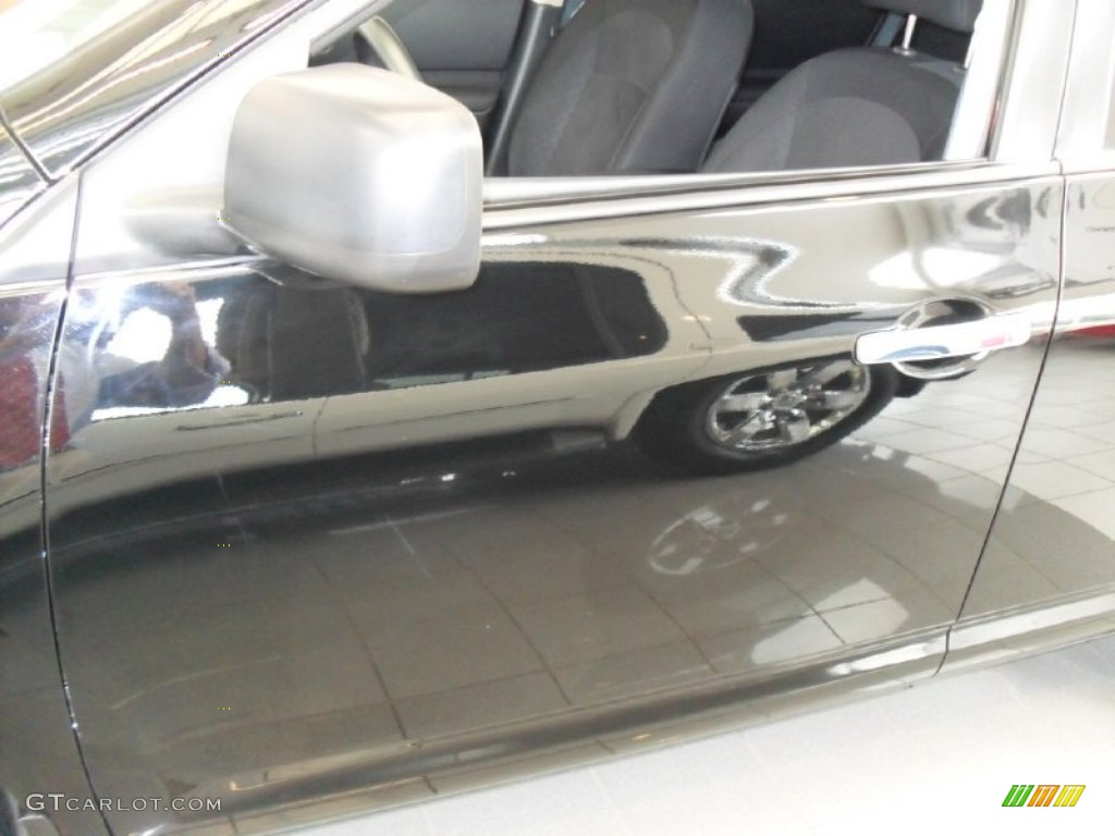 2010 Rogue S AWD - Wicked Black / Black photo #15