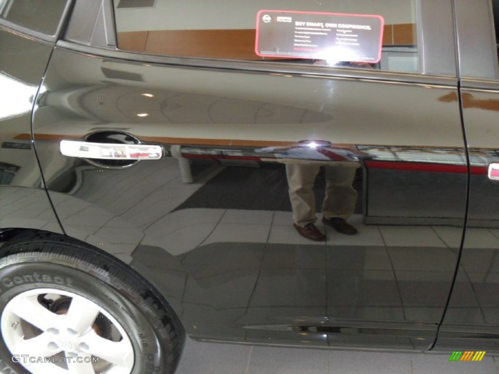 2010 Rogue S AWD - Wicked Black / Black photo #23