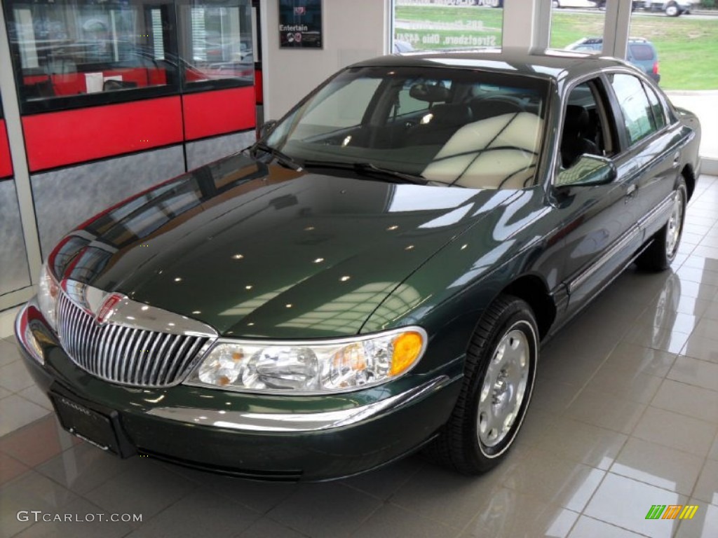 Medium Charcoal Green Metallic Lincoln Continental