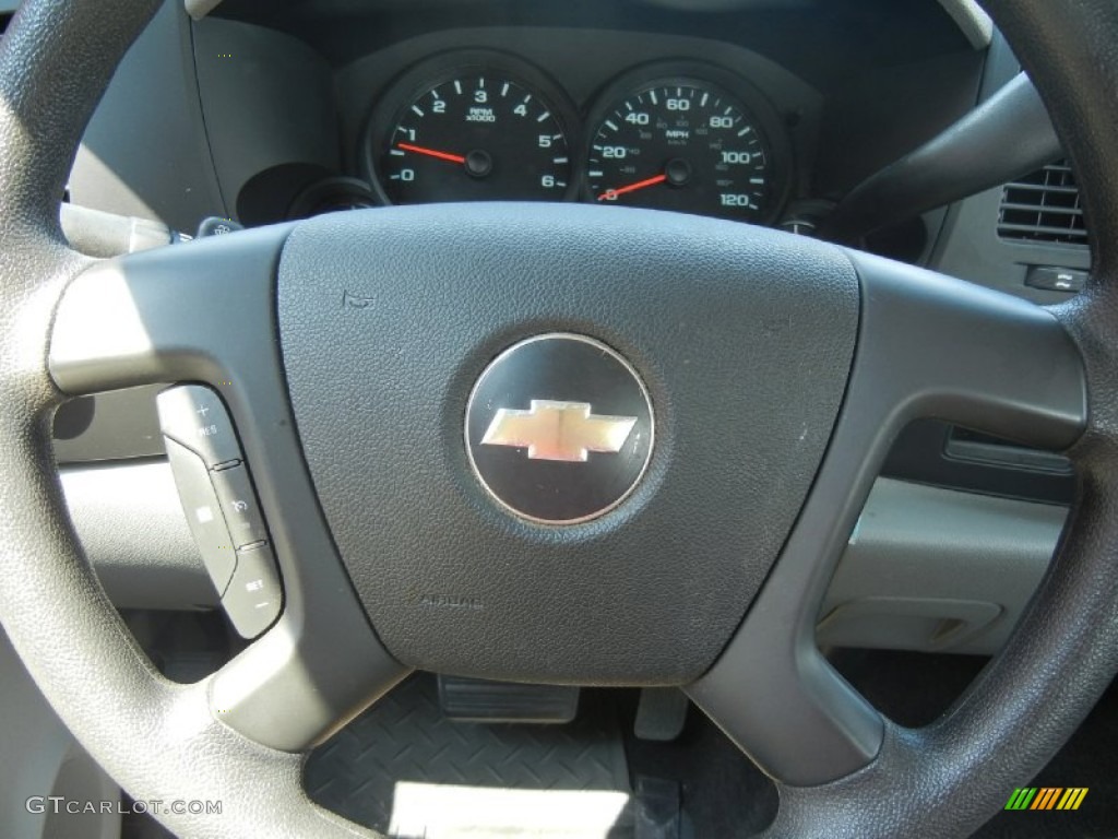 2008 Silverado 1500 LS Extended Cab - Silver Birch Metallic / Dark Titanium photo #14