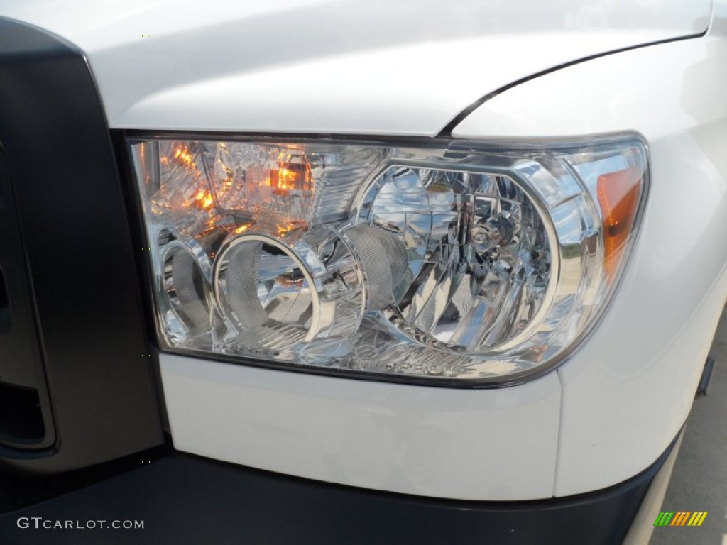 2011 Tundra Double Cab - Super White / Graphite Gray photo #9