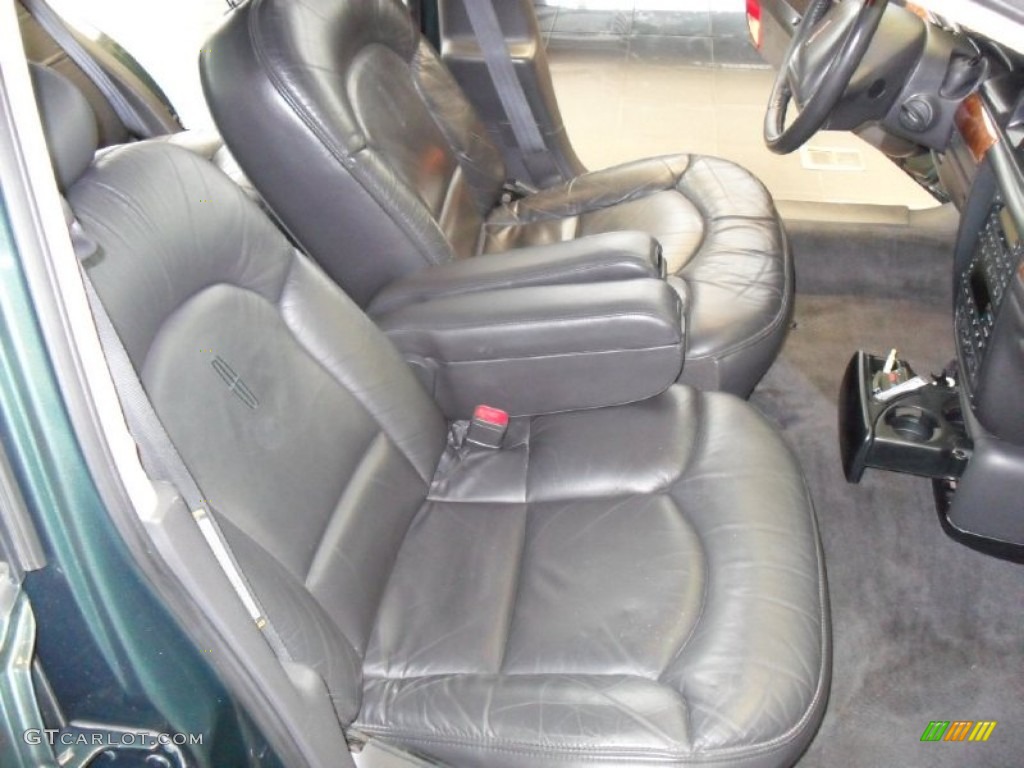 Deep Charcoal Interior 1998 Lincoln Continental Standard Continental Model Photo #52529313