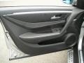Ebony 2011 Acura ZDX Technology SH-AWD Door Panel