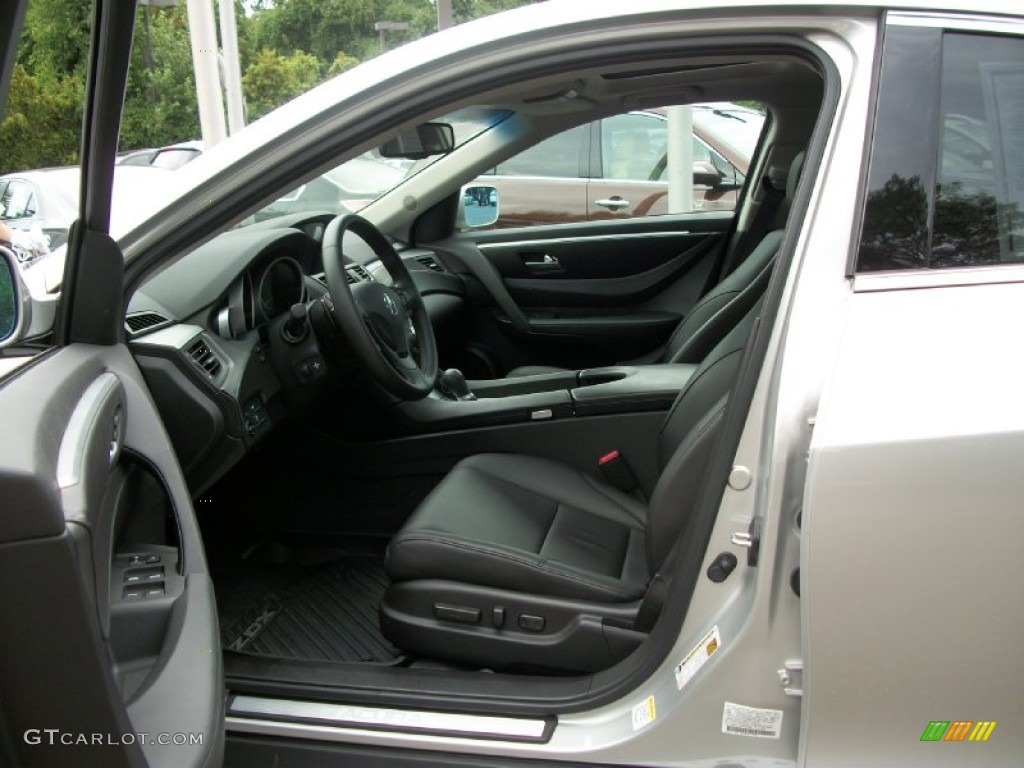 Ebony Interior 2011 Acura ZDX Technology SH-AWD Photo #52529430