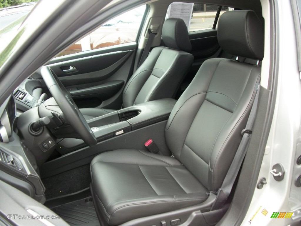 Ebony Interior 2011 Acura ZDX Technology SH-AWD Photo #52529445