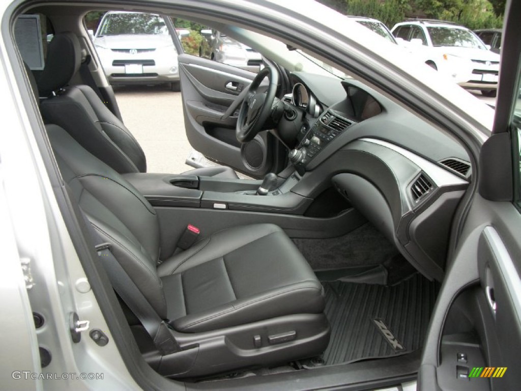 Ebony Interior 2011 Acura ZDX Technology SH-AWD Photo #52529460