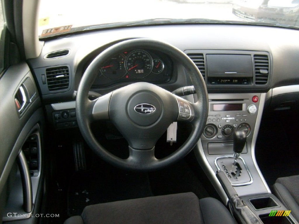 2009 Legacy 2.5i Sedan - Ruby Red Pearl / Off Black photo #16