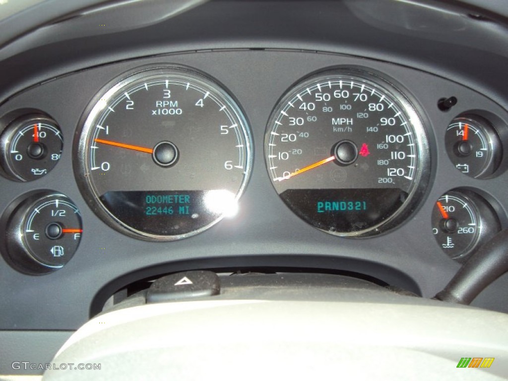 2008 Chevrolet Avalanche LTZ Gauges Photo #52530633