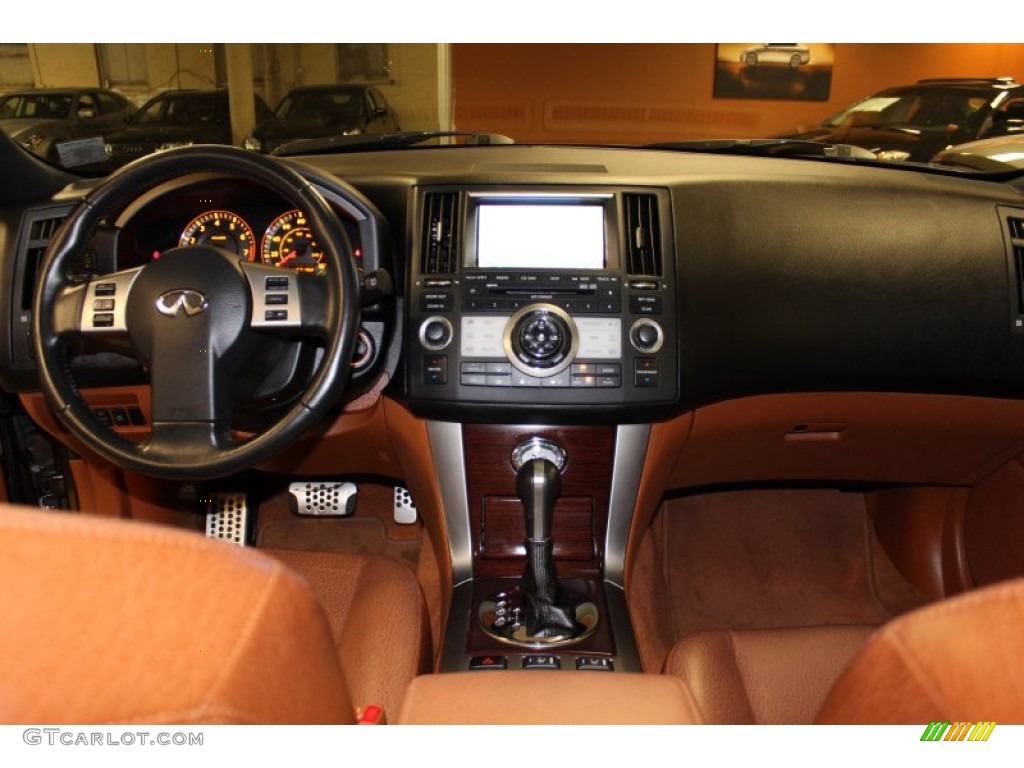 2008 Infiniti FX 45 AWD Brick Dashboard Photo #52530921