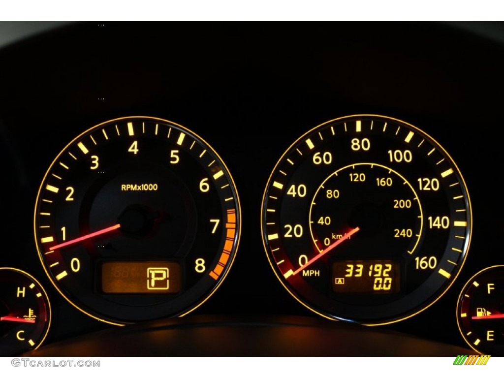 2008 Infiniti FX 45 AWD Gauges Photos