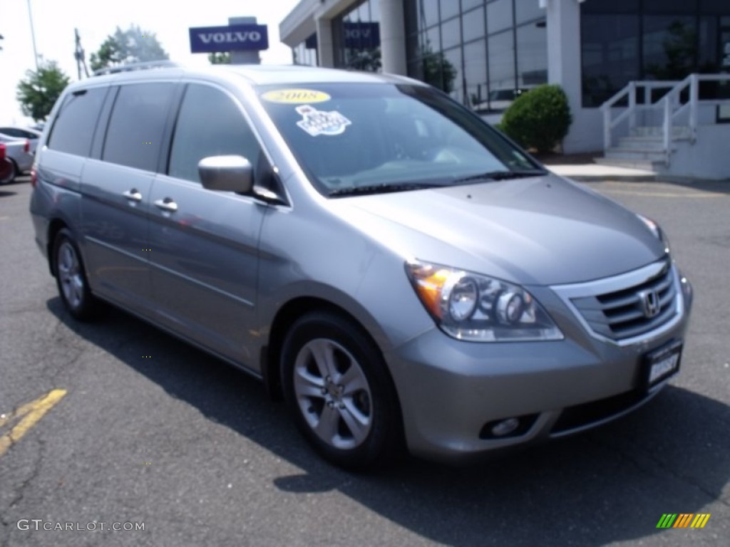 2008 Odyssey Touring - Slate Green Metallic / Gray photo #1