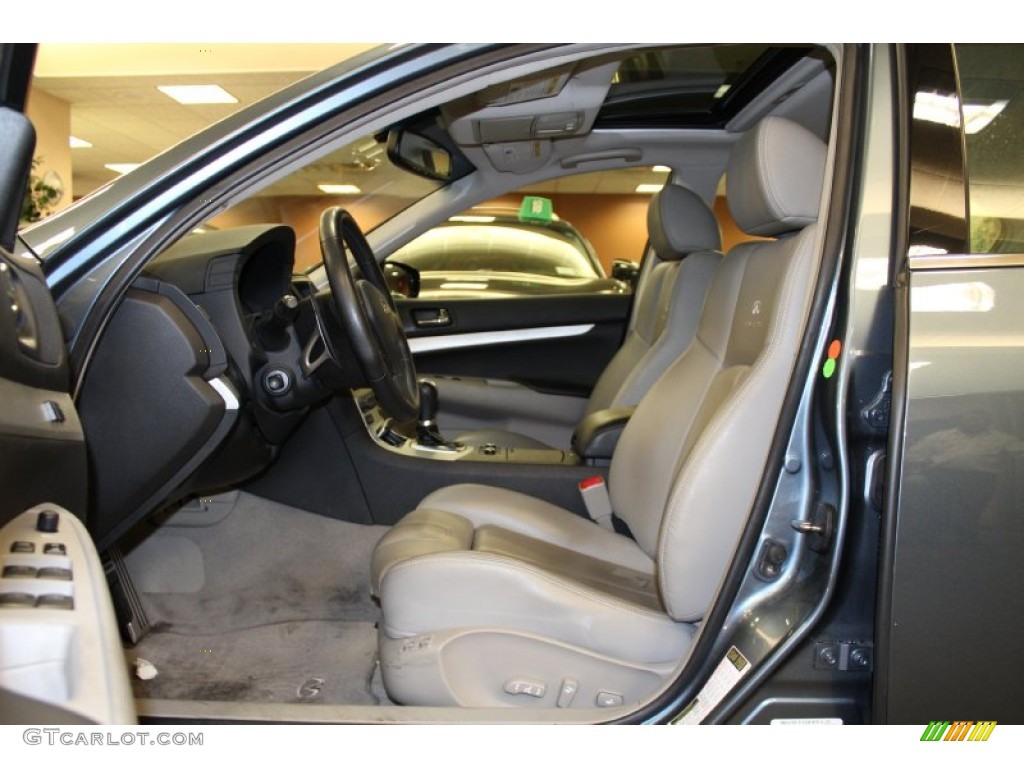 Stone Interior 2009 Infiniti G 37 x S Sedan Photo #52531939