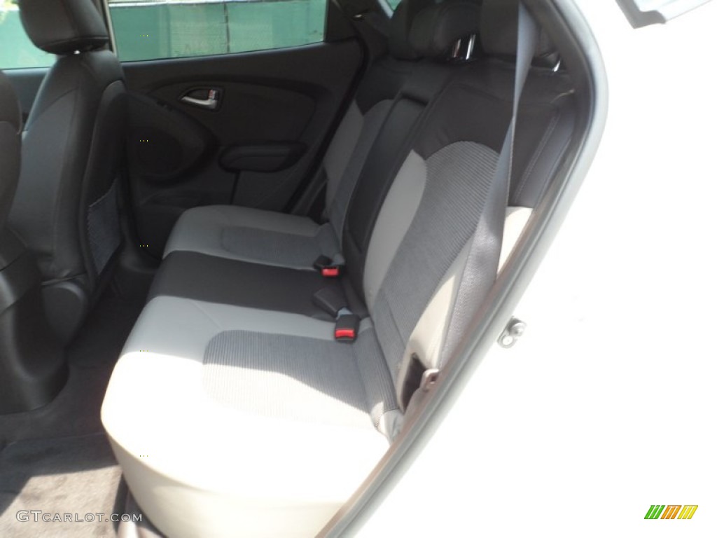 Taupe Interior 2012 Hyundai Tucson GLS Photo #52531944
