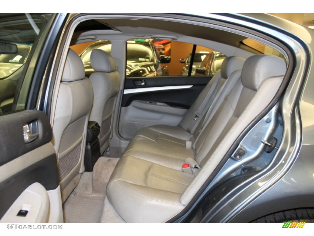 Stone Interior 2009 Infiniti G 37 x S Sedan Photo #52531959