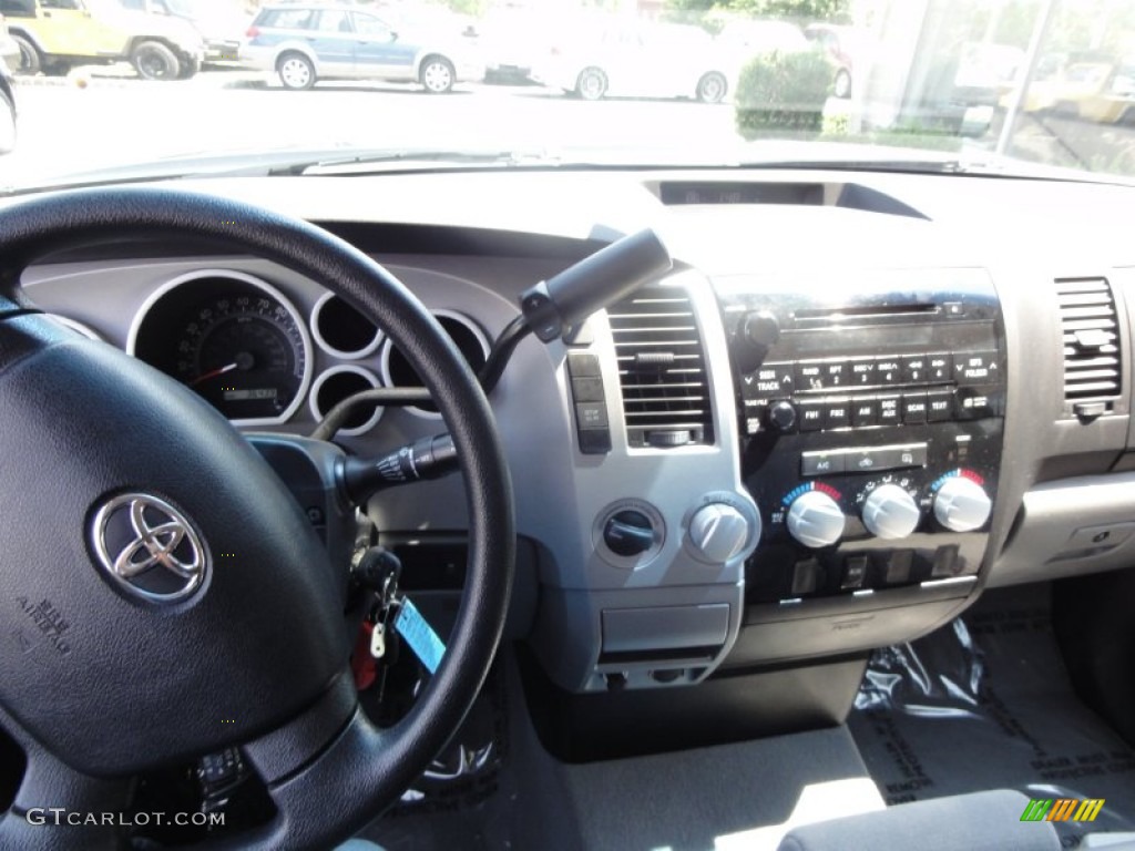 2008 Tundra Double Cab 4x4 - Black / Graphite Gray photo #33