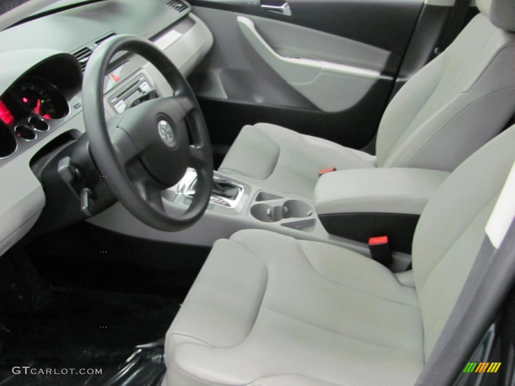 Classic Gray Interior 2008 Volkswagen Passat Turbo Wagon Photo #52532979