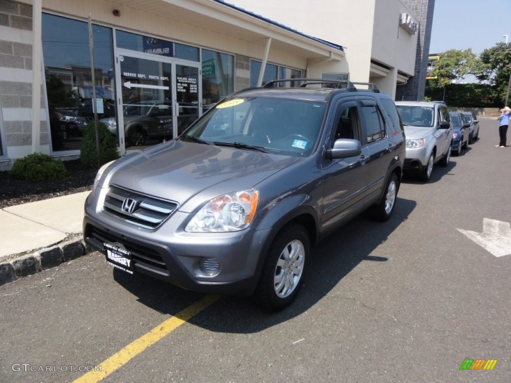 2005 CR-V Special Edition 4WD - Silver Moss Metallic / Black photo #1